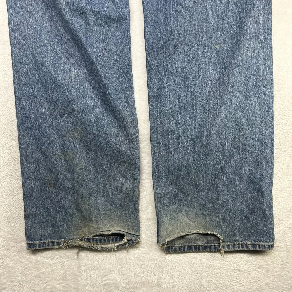 Levi's 569 Loose Straight Jeans Men's Blue‎ Denim High Rise Classic - 36X35.5